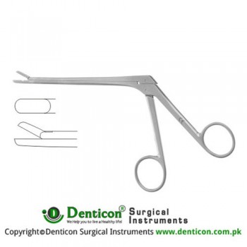 Spurling Leminectomy Rongeur Straight Stainless Steel, 13 cm - 5" Bite Size 4 x 10 mm 